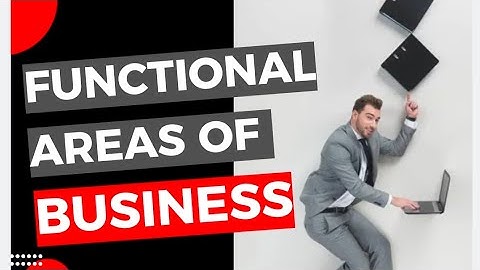 Functional Areas of Business