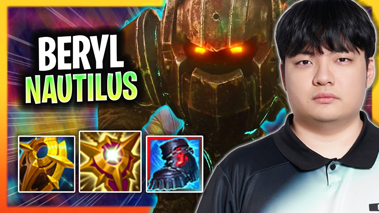 BERYL IS A BEAST WITH NAUTILUS! | DK Beryl Plays Nautilus Support vs Rell! Season 2025