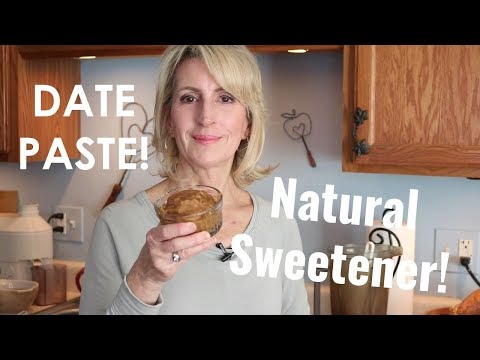 How to Make Date Paste - A Healthy Natural Sweetener