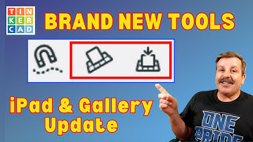 Sweet NEW Tinkercad Tools! iPad Tips & HLMT23 Gallery Update