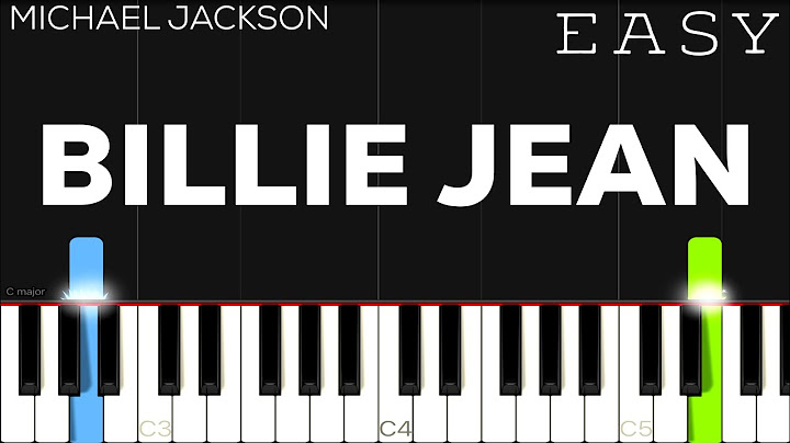 Billie Jean Piano version - Piano performance video thumbnail