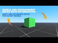 Godot optimized world setup for mobile | Godot world and environment setup | Godot 4 mobile tutorial