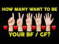 How Many PEOPLE WANT To Be Your BOYFRIEND / GIRLFRIEND? 💕 Personality Test 💕 Mister Test