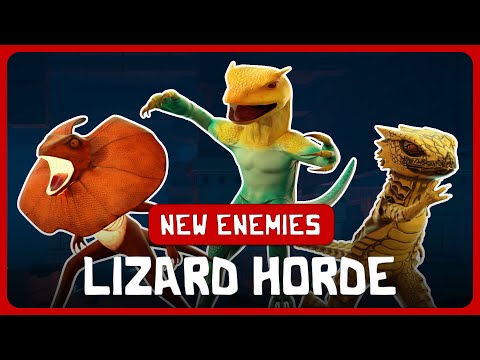 CACTUS Showcase: Lizard Horde