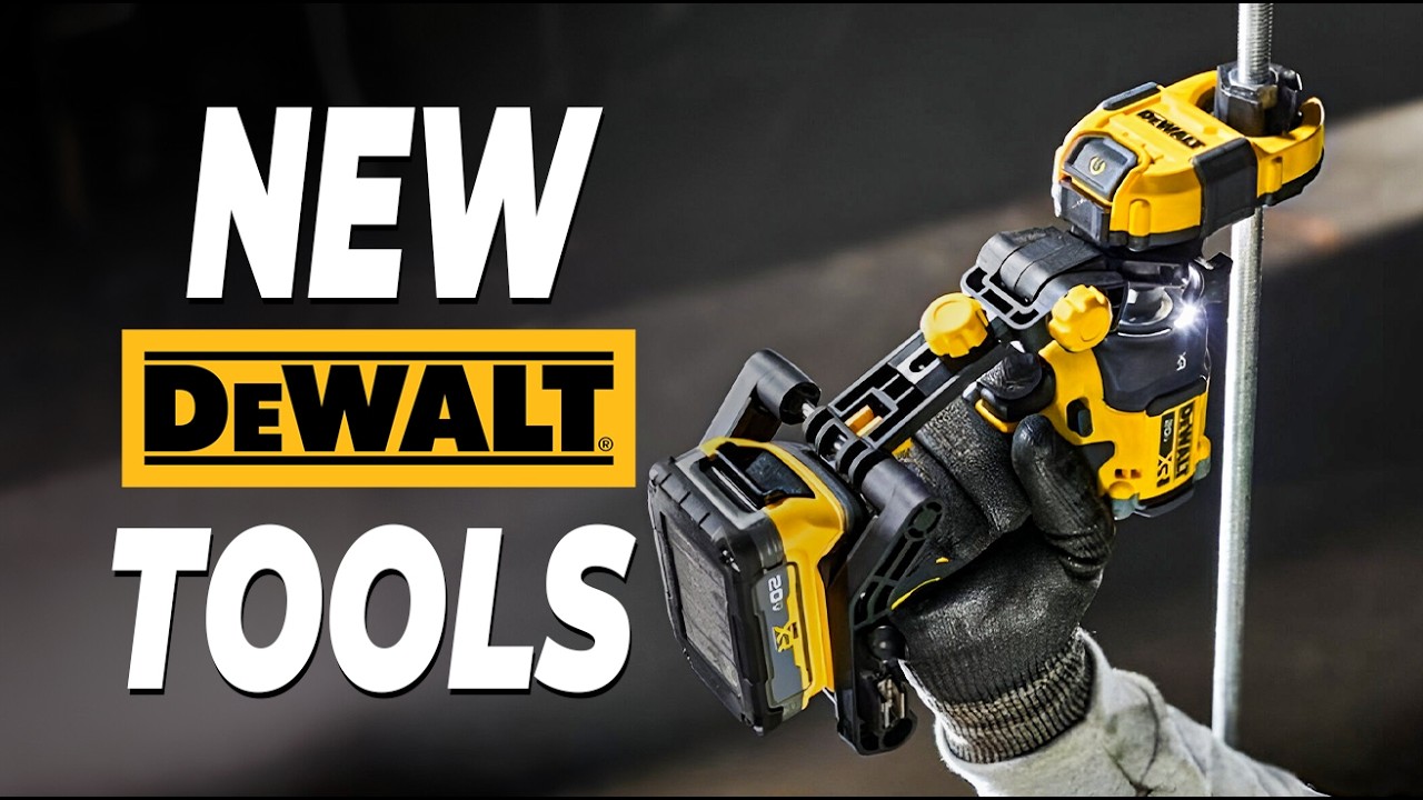 30 Coolest NEW DeWalt Tools of 2025 You Must See