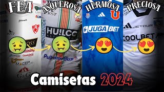 TOP camisetas PRIMERA DIVISION 2024| Chile