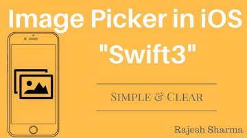 image picker in swift 3.0 - Xcode 8, iOS10