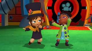 Sibling dance! (Hat kid and bow kid)