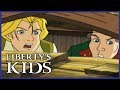 🇺🇸 Liberty's Kids 123 - The Hessians are Coming | History Cartoon for Kids 🇺🇸