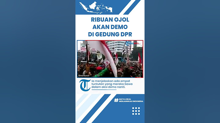 Ribuan Ojol akan Demo di Gedung DPR Hari Ini, Ada 4 Tuntutan yang Mereka Bawa
