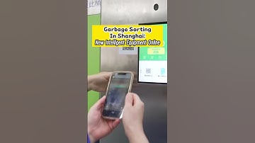 Garbage Sorting in Shanghai: New Intelligent Equipment Online