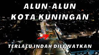 MALAM HARI DI TAMAN KOTA KUNINGAN | DRONE VIDEO DJI MINI 3