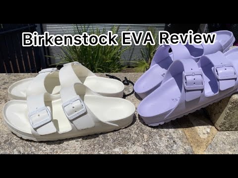 BIRKENSTOCK EVA REVIEW | New VS 2-YEAR OLD EVA | BEFORE AND AFTER SOLE SAVER -