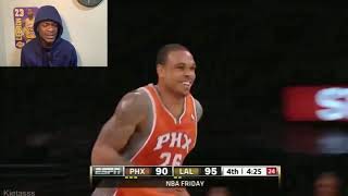 Lebron Fan Reacting To Shannon Brown ( HIGH FLYING HIGHLIGHTS !