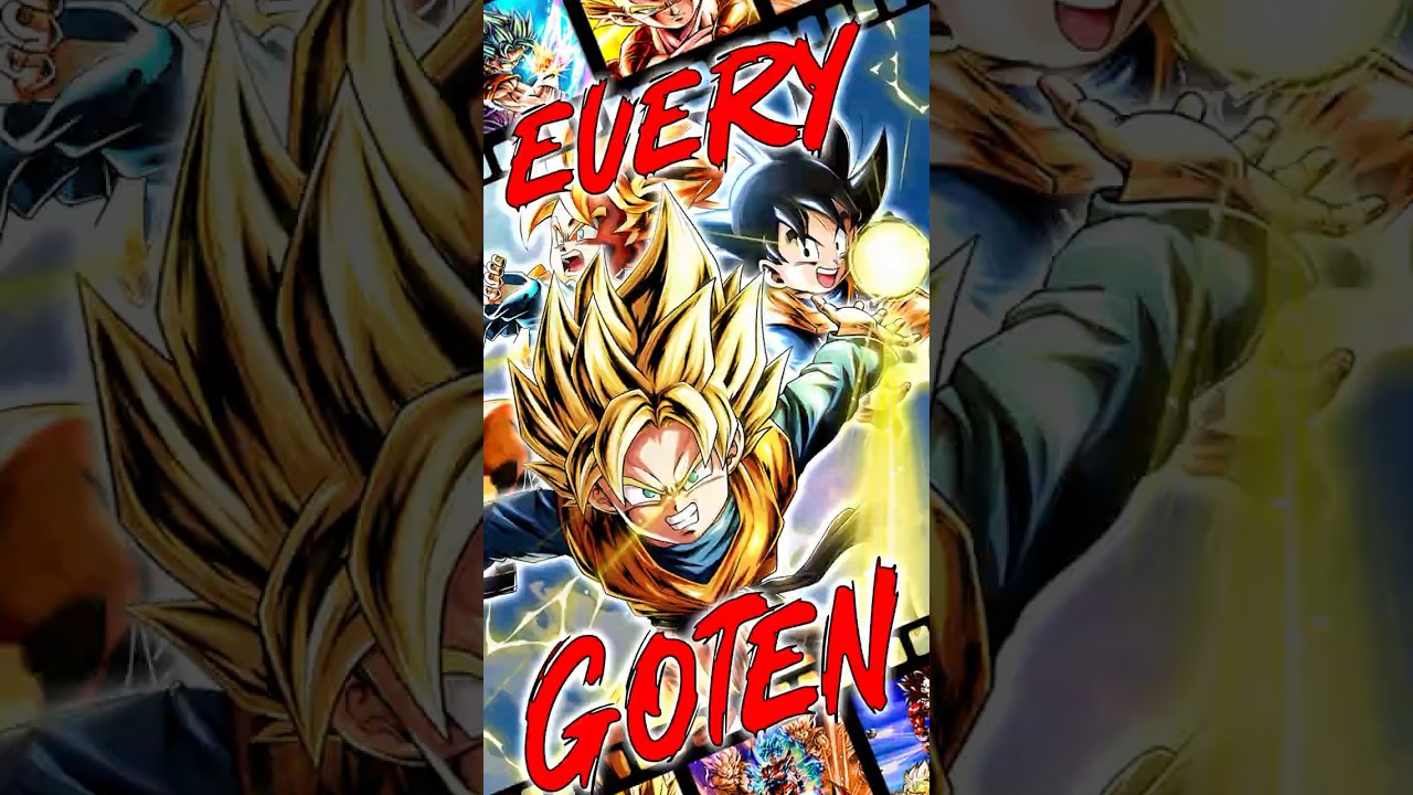 EVERY Important Goten Unit RANKED from WORST to BEST