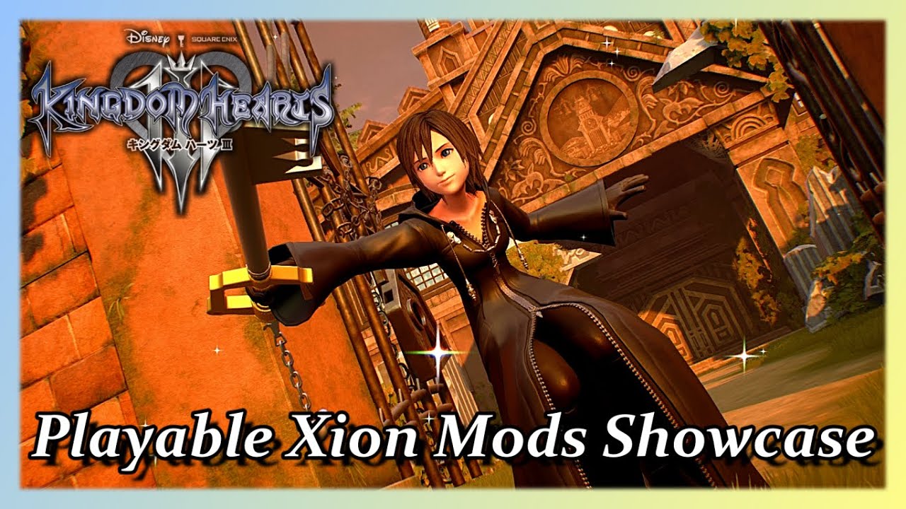 KH3】シオン Mod紹介 (Playable Xion Mods Showcase)【Mod】 - YouTube