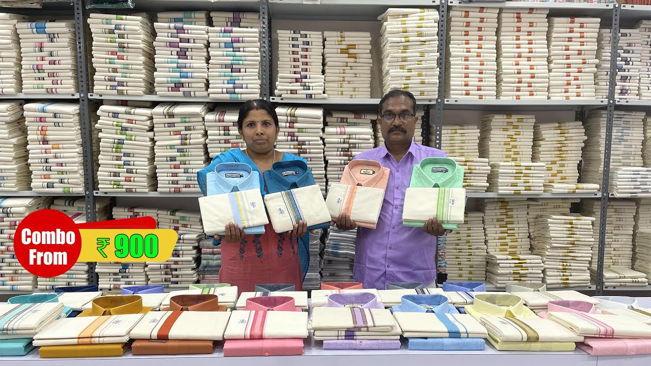 Mundu / Dhothi & Shirt COMBO from  ₹900 with heavy Discounts |  KUTHAMPULLY HANDLOOM VILLAGE