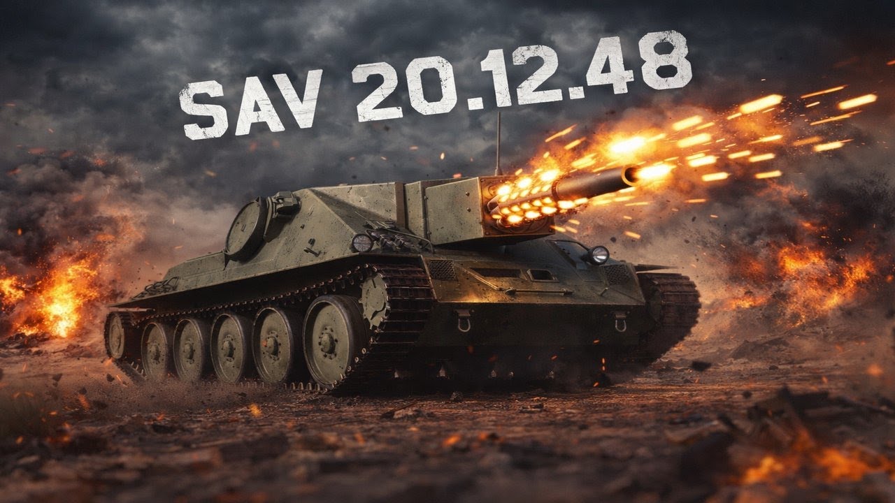 SAV 20.12.48 — ЭТО НЕ ПУШКА, ЭТО ПУЛЕМЁТ