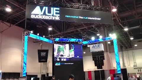 Vue Audiotechnik at Infocomm with King Size LED