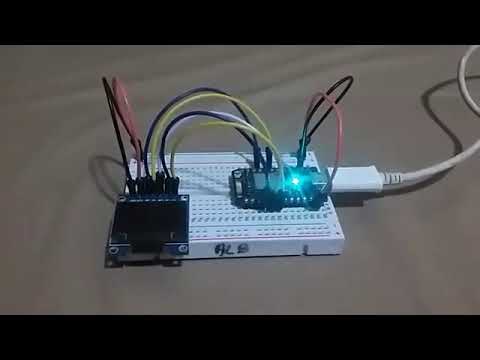 Video: Tweets på OLED SPI Display och Particle's Photon Board: 6 steg Video: Tweets på OLED SPI Display och Particle's Photon Board: 6 steg