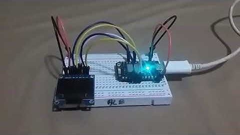 7 PIN OLED SPI Display with Particle