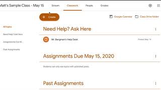 Orange Slice Rubric Generator and Google Classroom Hack