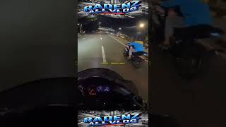 Paropo Nauli tantang balapan zx25r, R2 vs ninja h2 #shorts