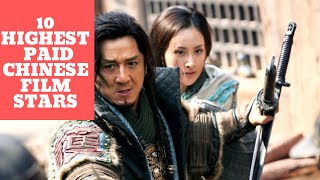 10 highest paid Chinese film stars are all men