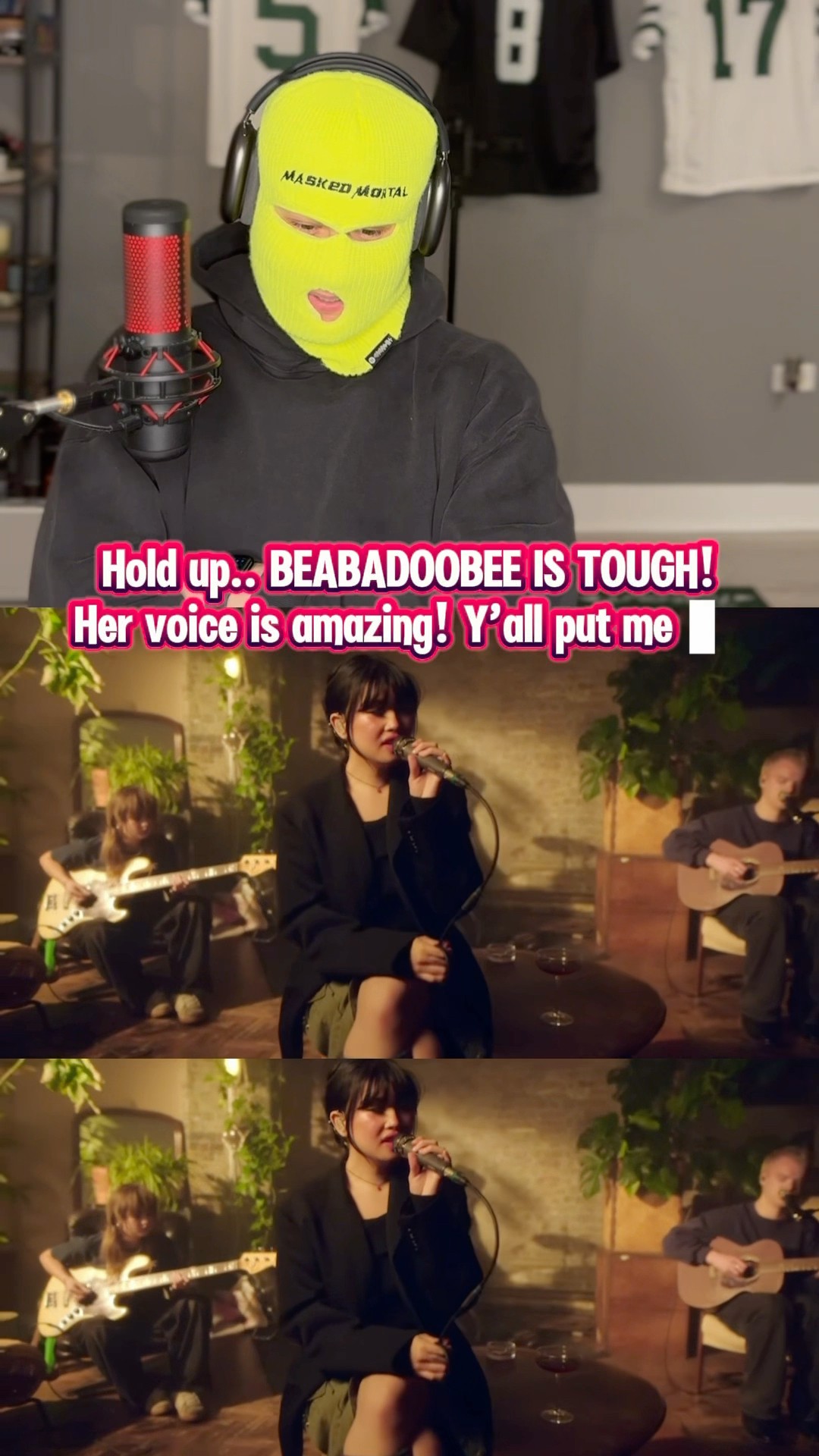 just discovering beabadoobee is actually incredible! Love her voice, sound, and style!?