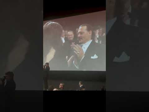 Johnny Depp got a 7 minutes standing ovation at Cannes Screening  of Jeanne Du Barry #johnnydepp