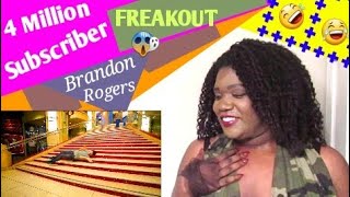 4 Million Subscribers Freakout Brandon Rogers REACTION