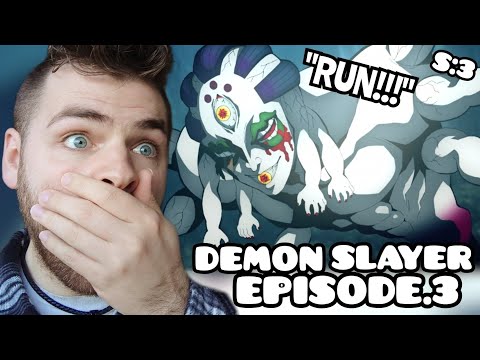 MONSTERS AT YOUR DOOR!!! | DEMON SLAYER - EPISODE 3 | SEASON 3 | New Anime Fan! | REACTION