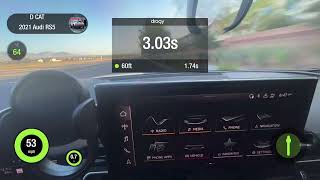 2021 Audi RS5 0-60