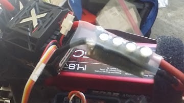 Esc flashing red no throttle/ problem fix
