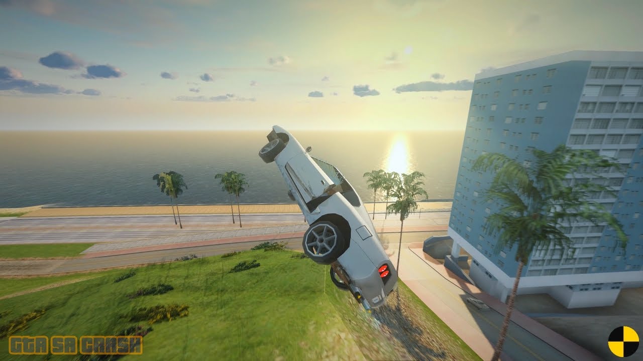 GTA SA REALISTIC VEHICLE DEFORMATION CRASH TESTING 2 - YouTube