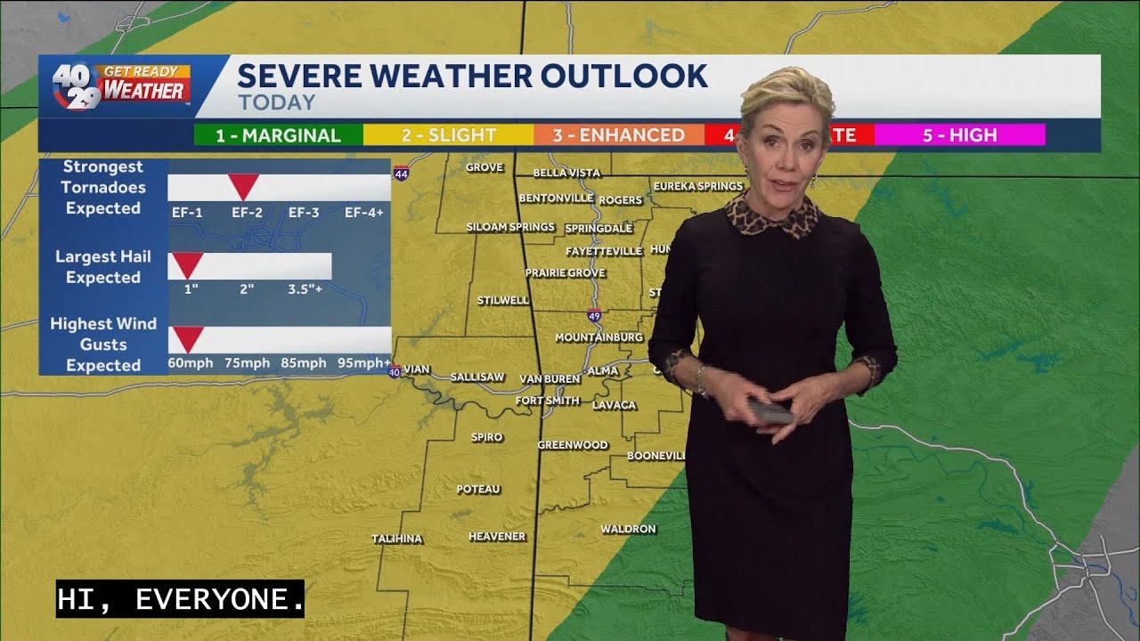 More Showers and Storms for Wednesday - YouTube