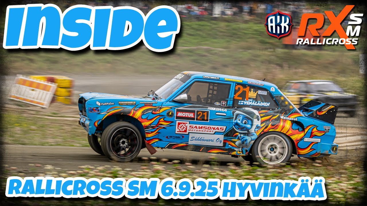 INSIDE: Rallicross SM 6.9.2025 Hyvinkää