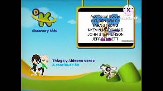 Gráfica De Créditos Discovery Kids 30 De Agosto Del 2011