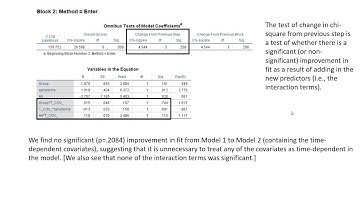 Survival analysis using Cox regression SPSS demo (new, July 2019)