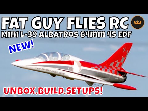 H-KING L-39 64MM EDF NEW RELEASE! UNBOX,BUILD,SETUPS #rcjets