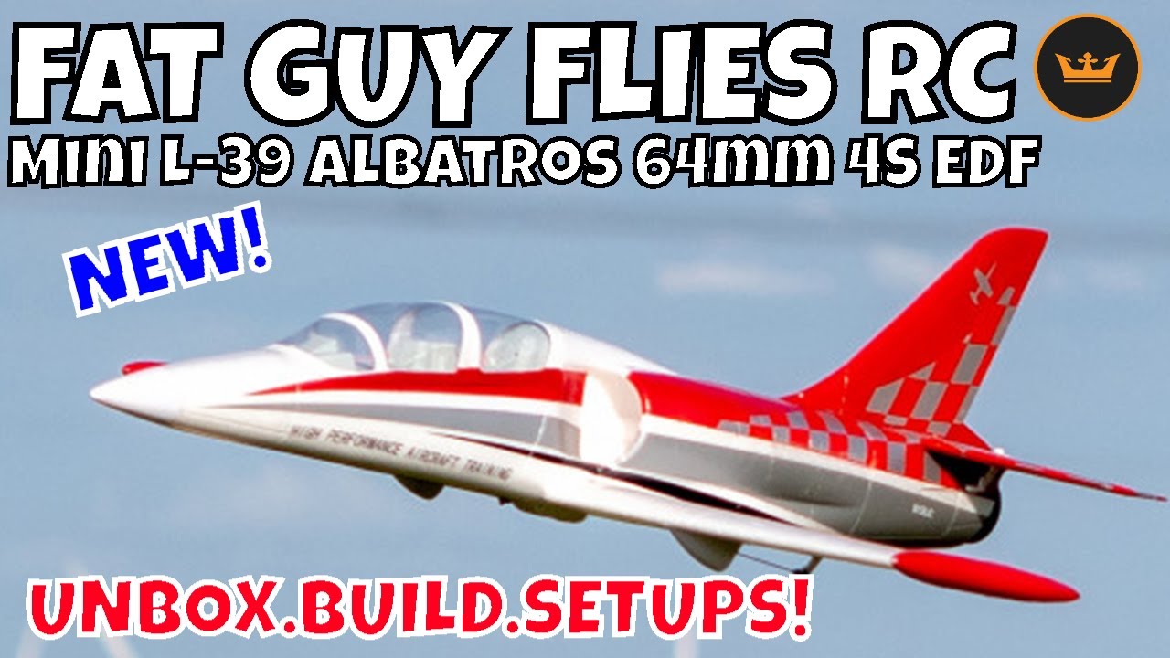 H-KING L-39 64MM EDF NEW RELEASE! UNBOX,BUILD,SETUPS #rcjets