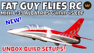 H-KING L-39 64MM EDF NEW RELEASE! UNBOX,BUILD,SETUPS #rcjets