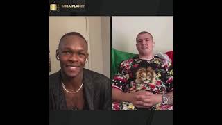 Marvin Vettori Gets Annoyed By Israel Adesanyas Burp