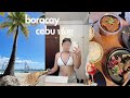 BORACAY and CEBU VLOG - food trip, Island Hoppping 🏝️, Exploring Moalboal Cebu, Summer Diaries 🐚👙
