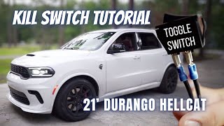 HOW TO PREVENT YOUR CAR OR TRUCK FROM BEING STOLEN DON'T BE A VICTIM! Hellcat Killswitch install