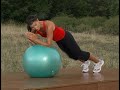 Gaiam total body balance ball  ab blaster