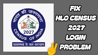 Fix HLO Census 2027 App Login Problem|| TECH SOLUTIONS BAR screenshot 5