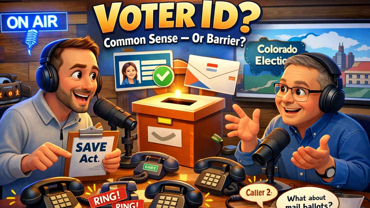 Jeff & Bill Debate Voter ID, the SAVE Act, and Election Security