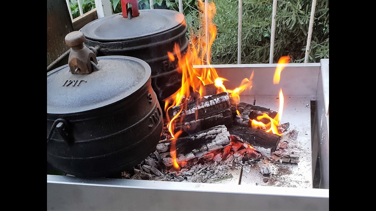 Traditional South African potjie
