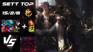 TOP Sett vs Ornn - NA Grandmaster Patch 26.15